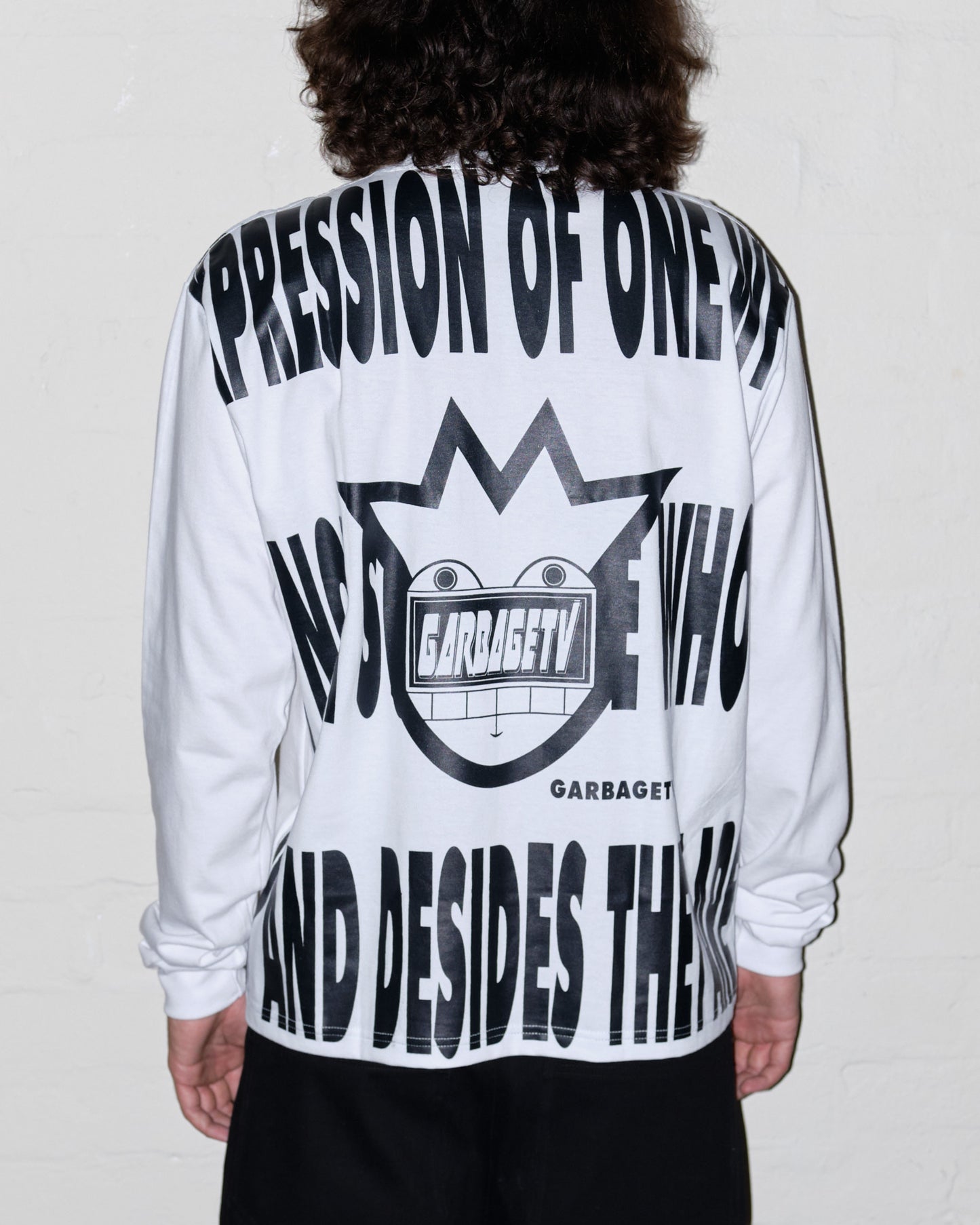 Punk L/S T-shirt - White