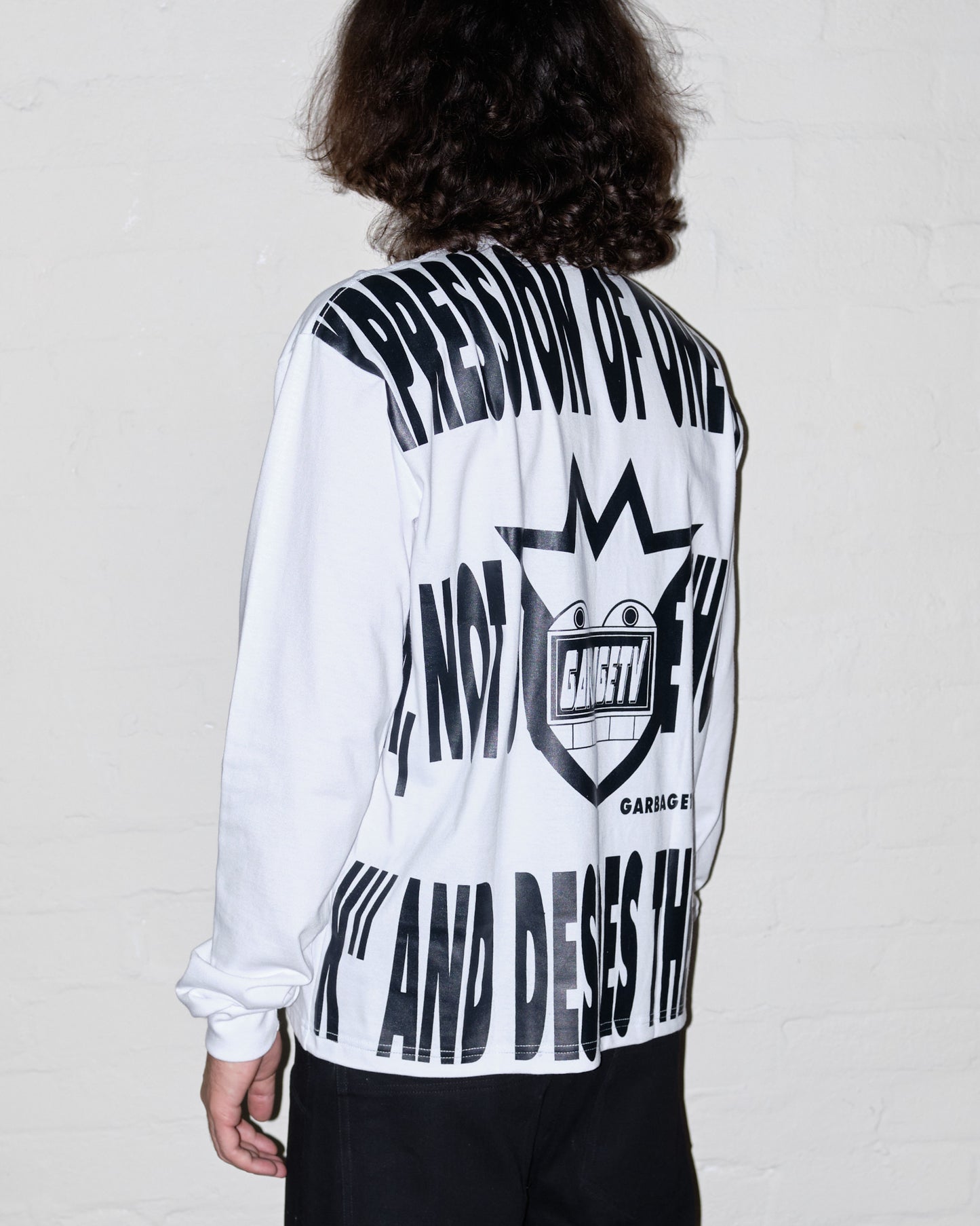 Punk L/S T-shirt - White