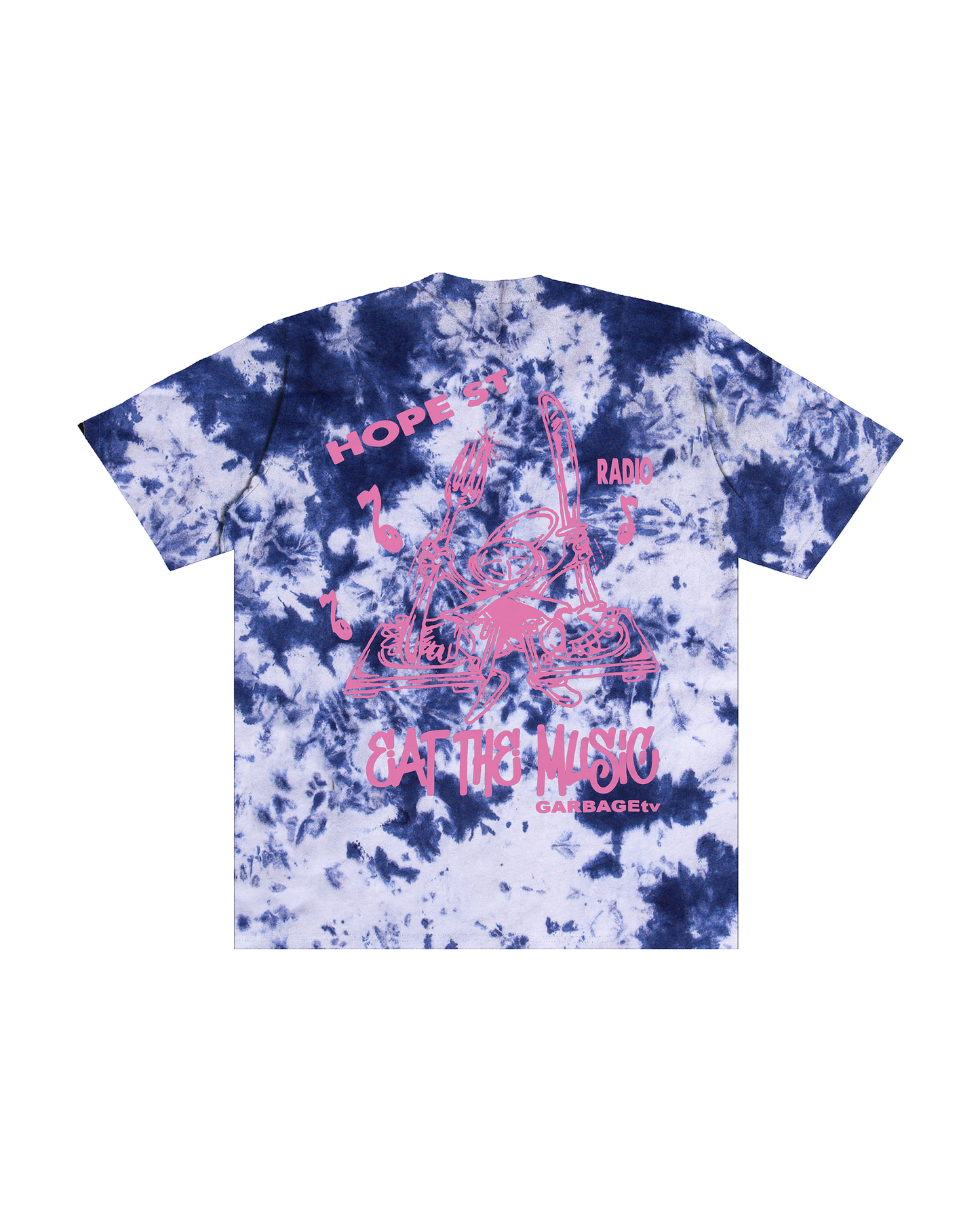 Eat Et Up S/S T-shirt - Tie-Dye Blue