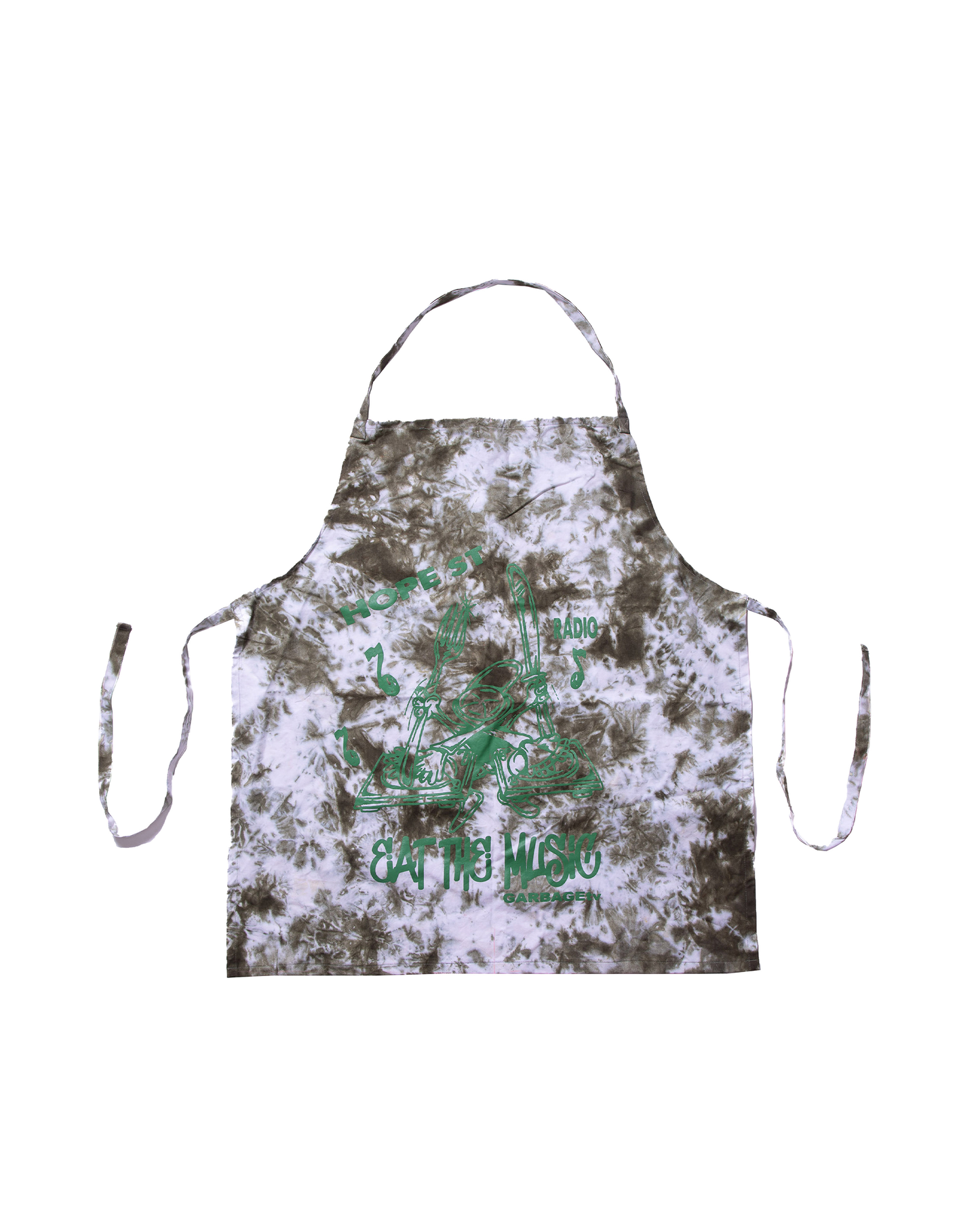 Cooker Apron - White / Green