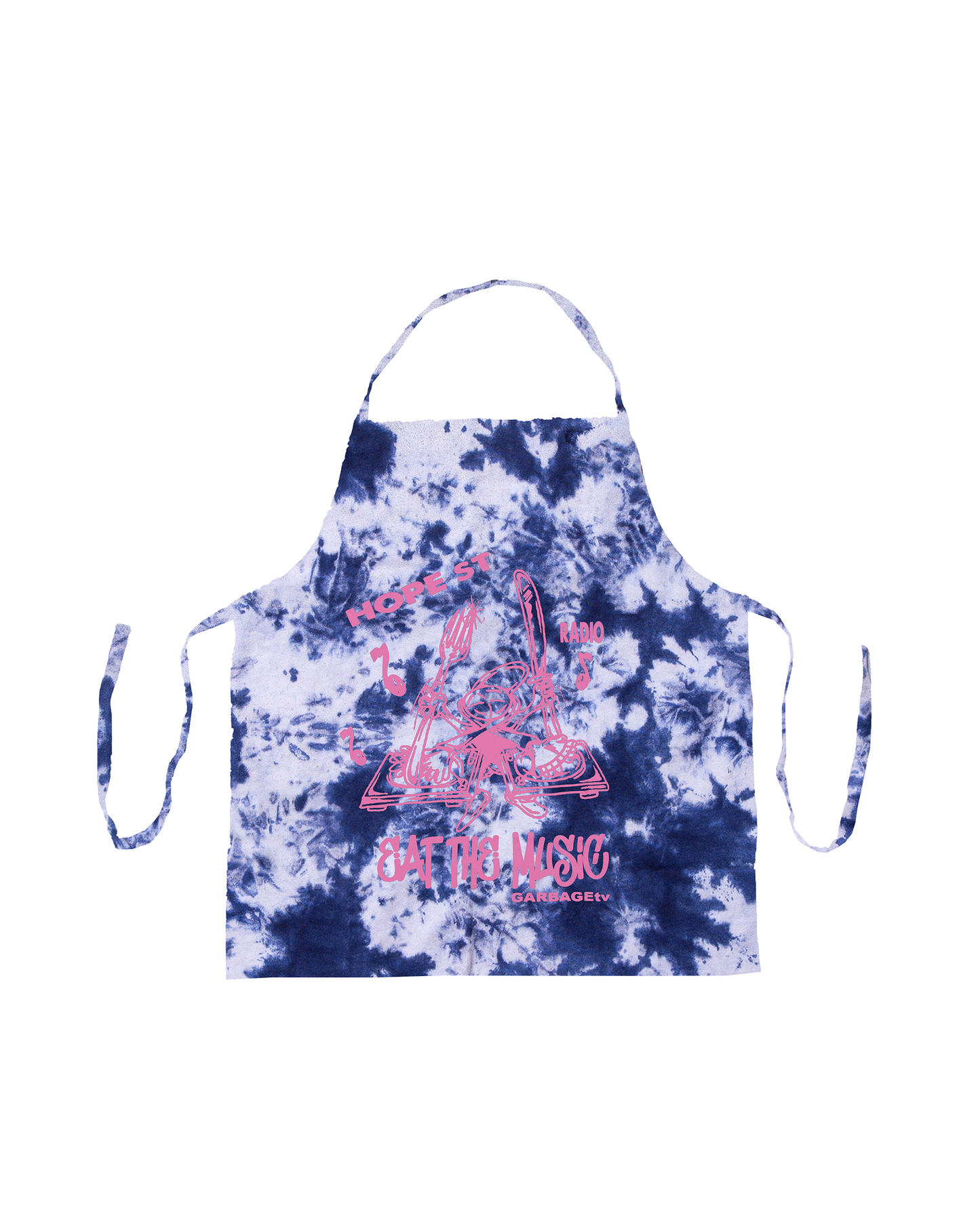 Cooker Apron - Tie Dye Blue