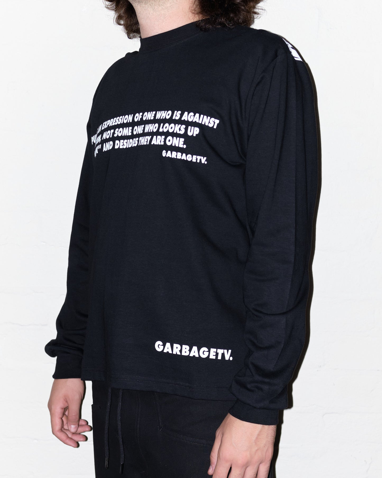 Punk L/S T-shirt - Black