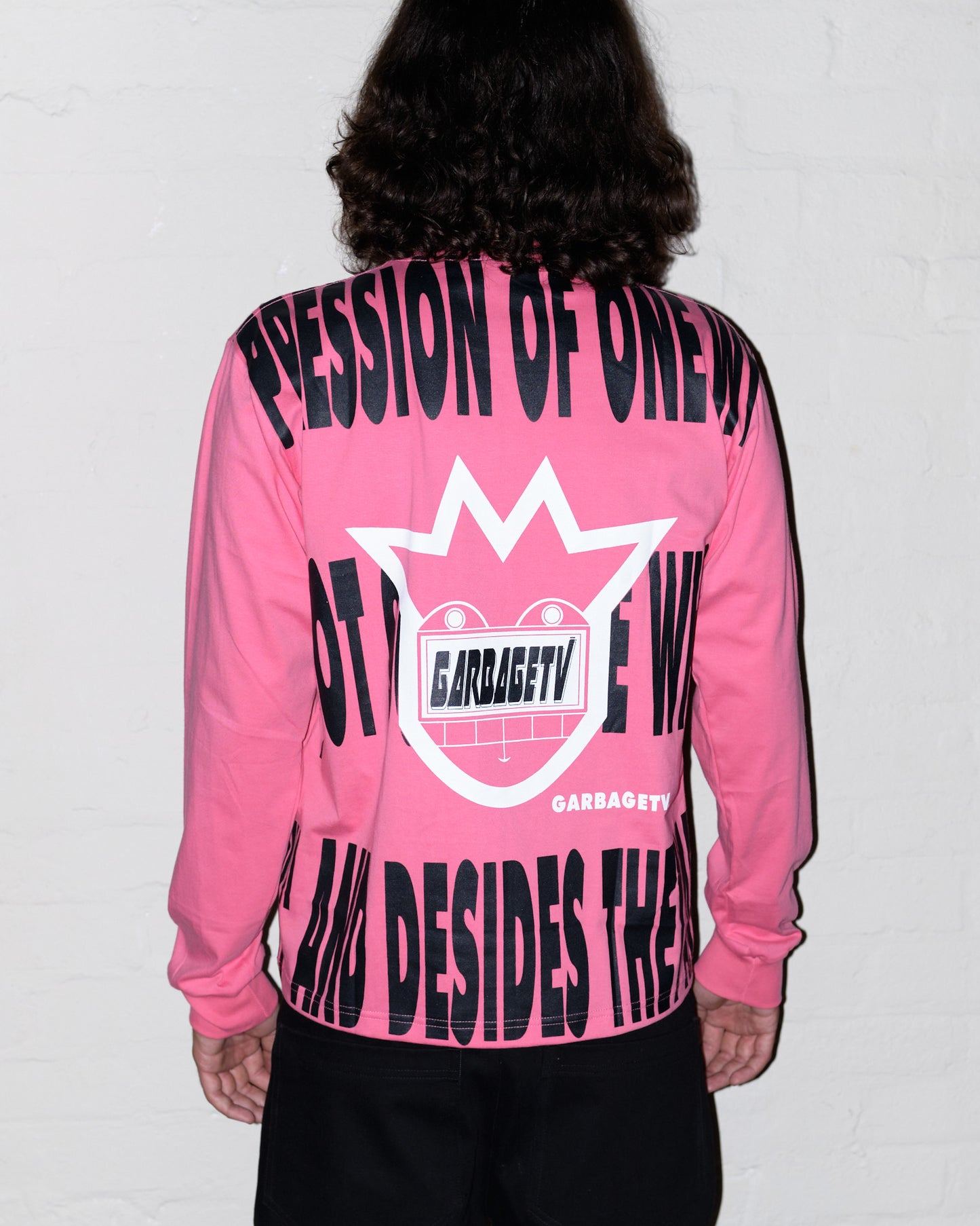 Punk L/S T-shirt - Pink