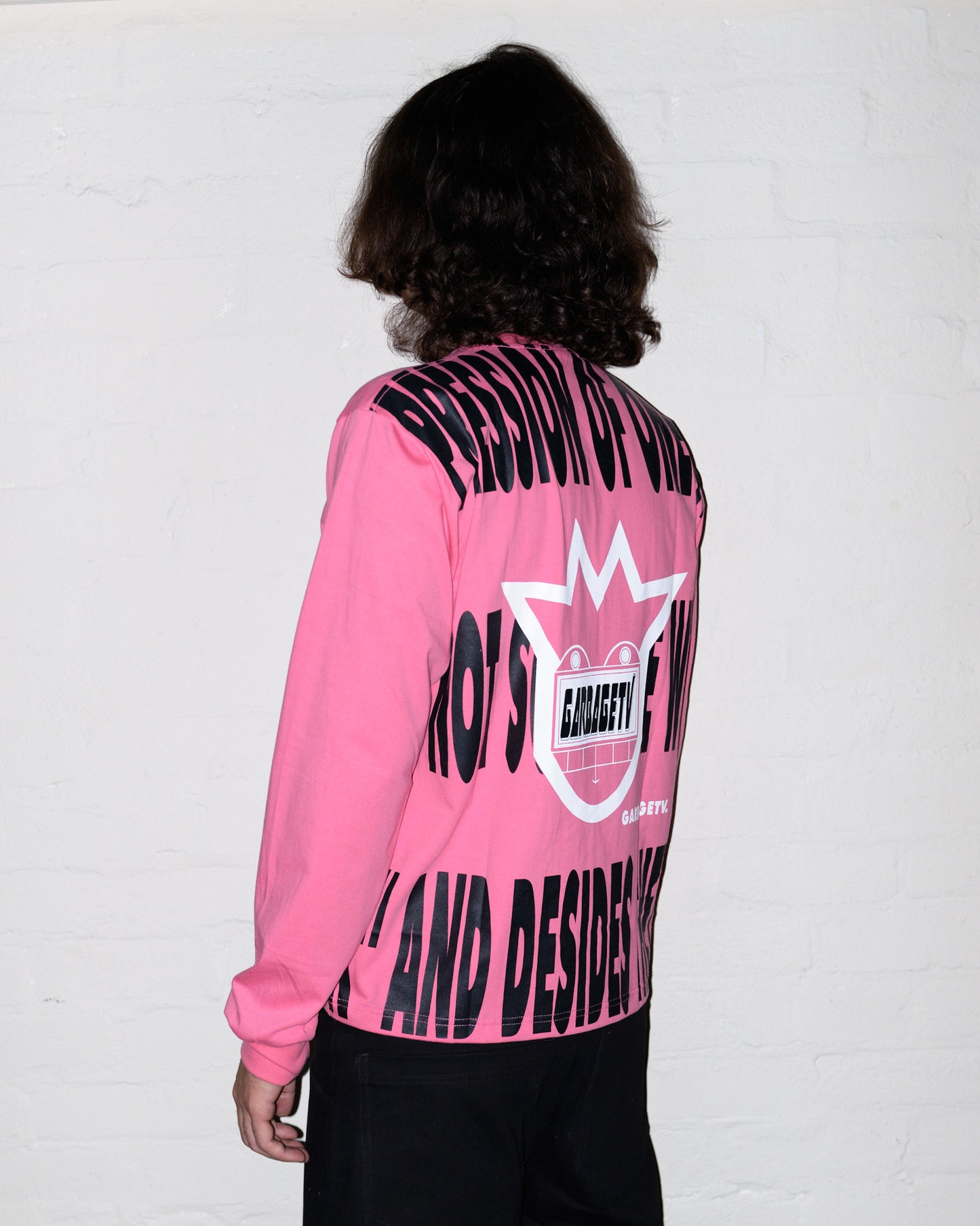 Punk L/S T-shirt - Pink